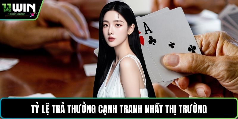 Tỷ lệ trả thưởng cạnh tranh nhất thị trường